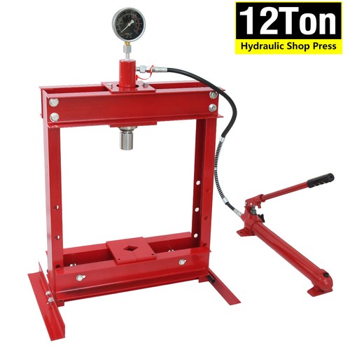 Ton hydraulic shop press - hydraulic,
