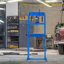 Blue 12 Ton Tonne Shop Press