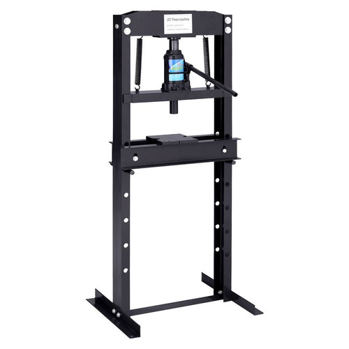 Black hydraulic shop press - black,