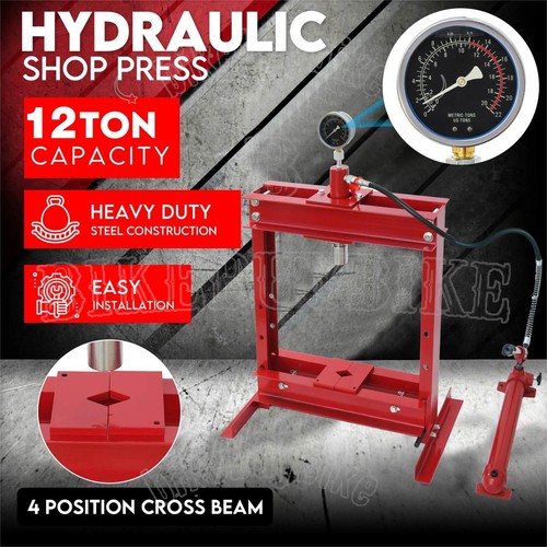 Hydraulic shop press - t,