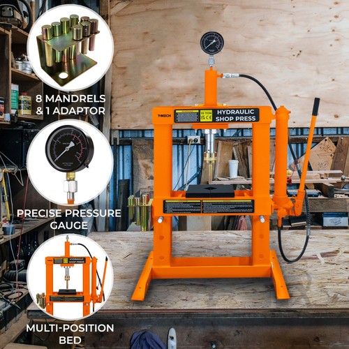 Hydraulic shop press - shop, ton
