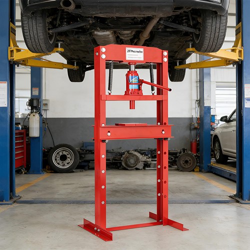 Workshop garage standing - garage, press